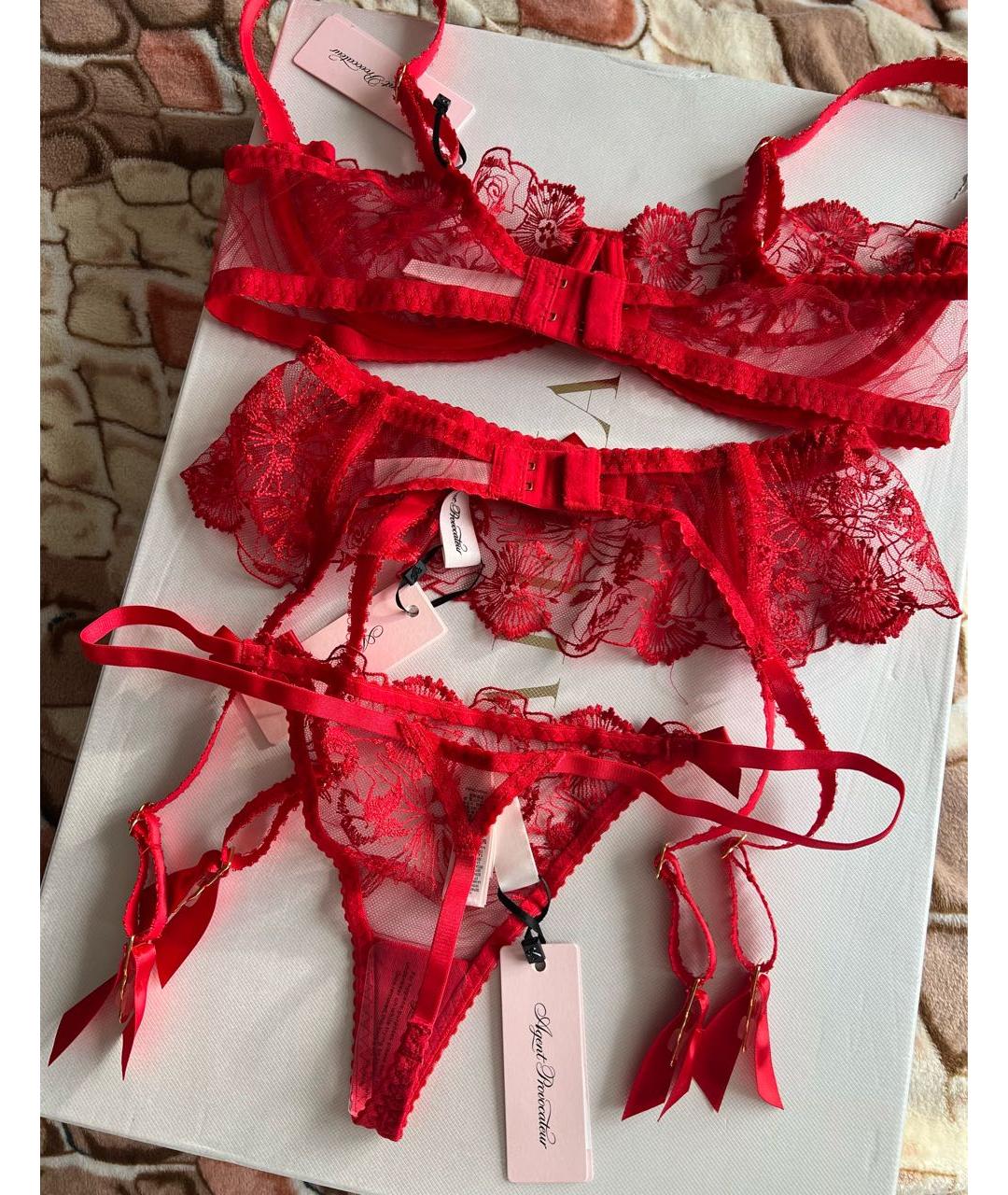 AGENT PROVOCATEUR Красный комплекты, фото 5