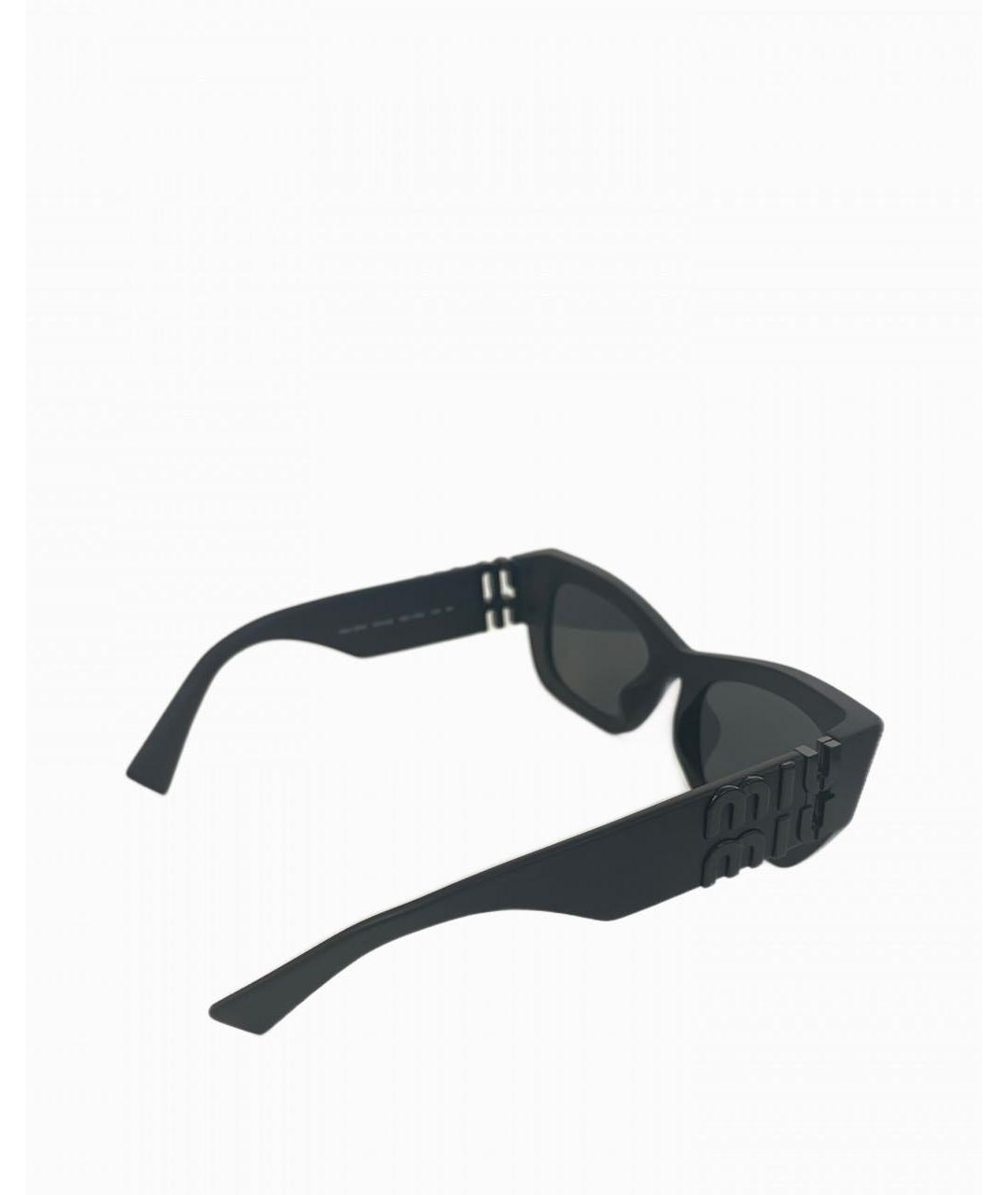 MIU MIU Черные солнцезащитные очки, фото 2