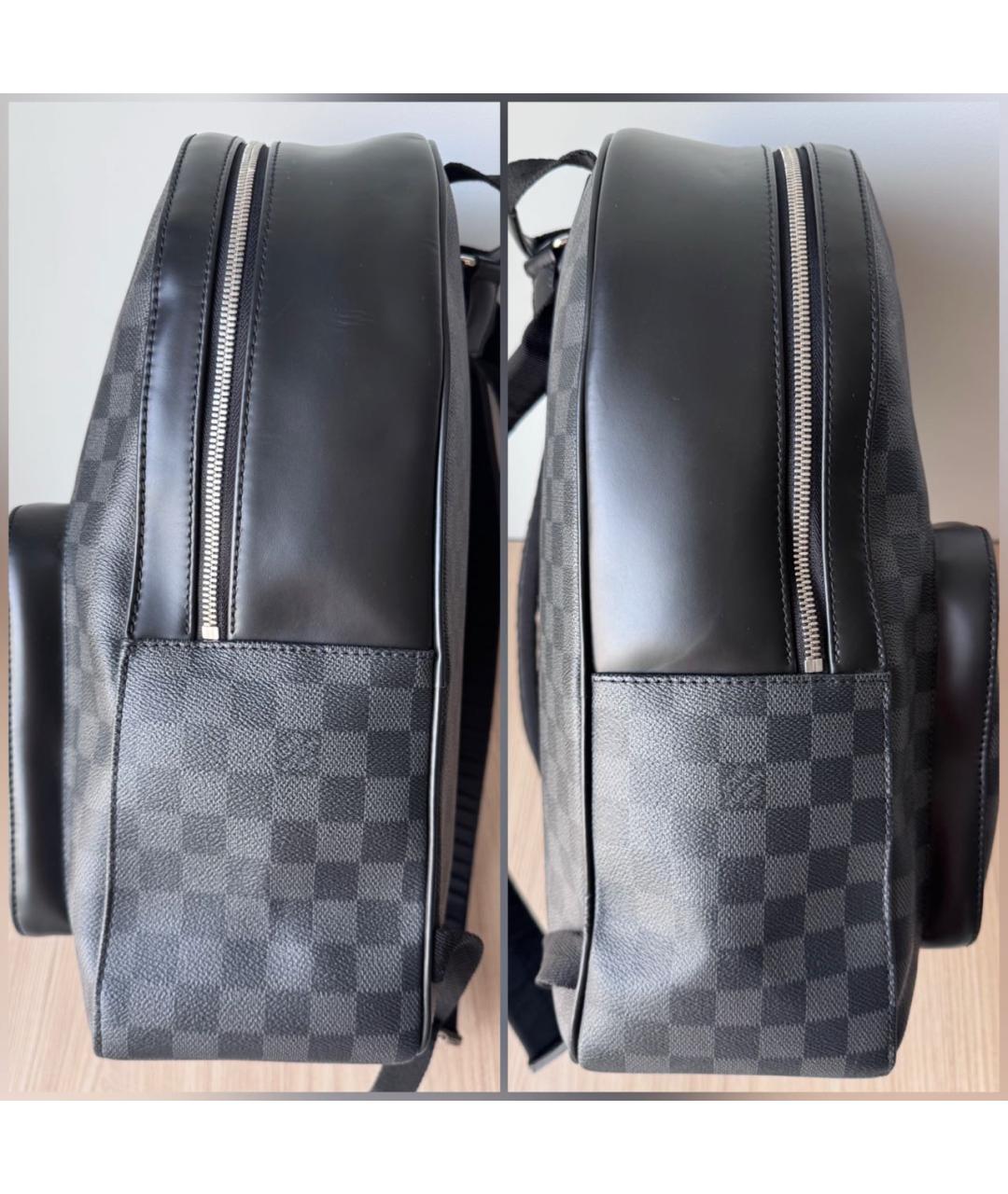 LOUIS VUITTON Черный рюкзак, фото 5