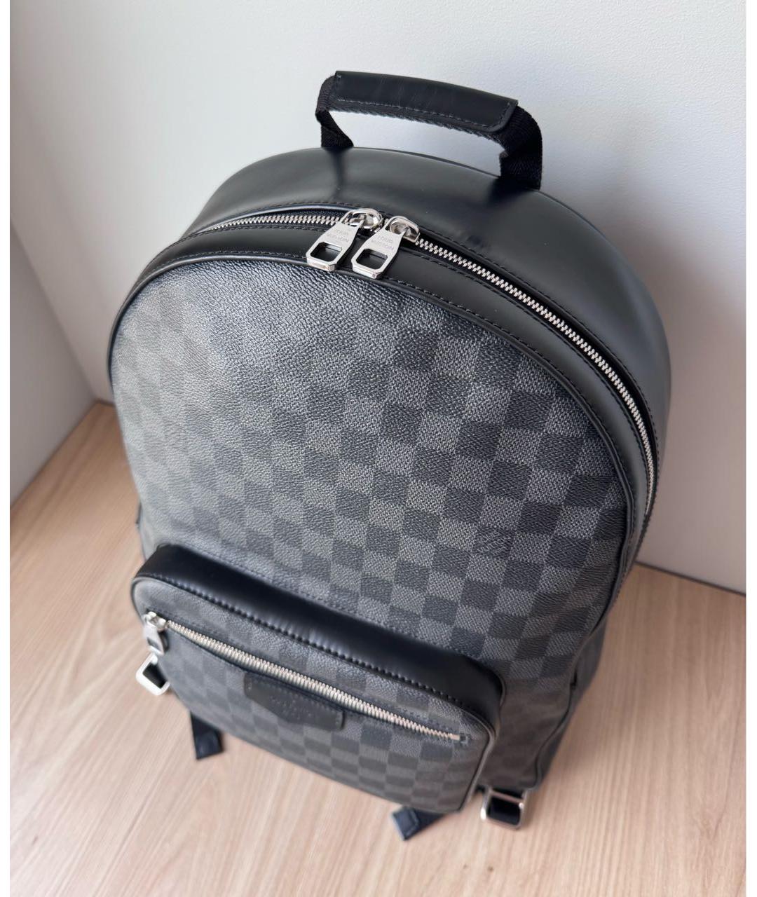 LOUIS VUITTON Черный рюкзак, фото 2