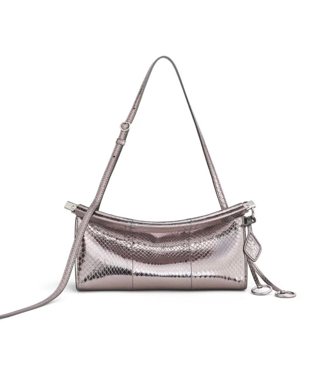 ALAIA Фиолетовая кожаная сумка через плечо, фото 1