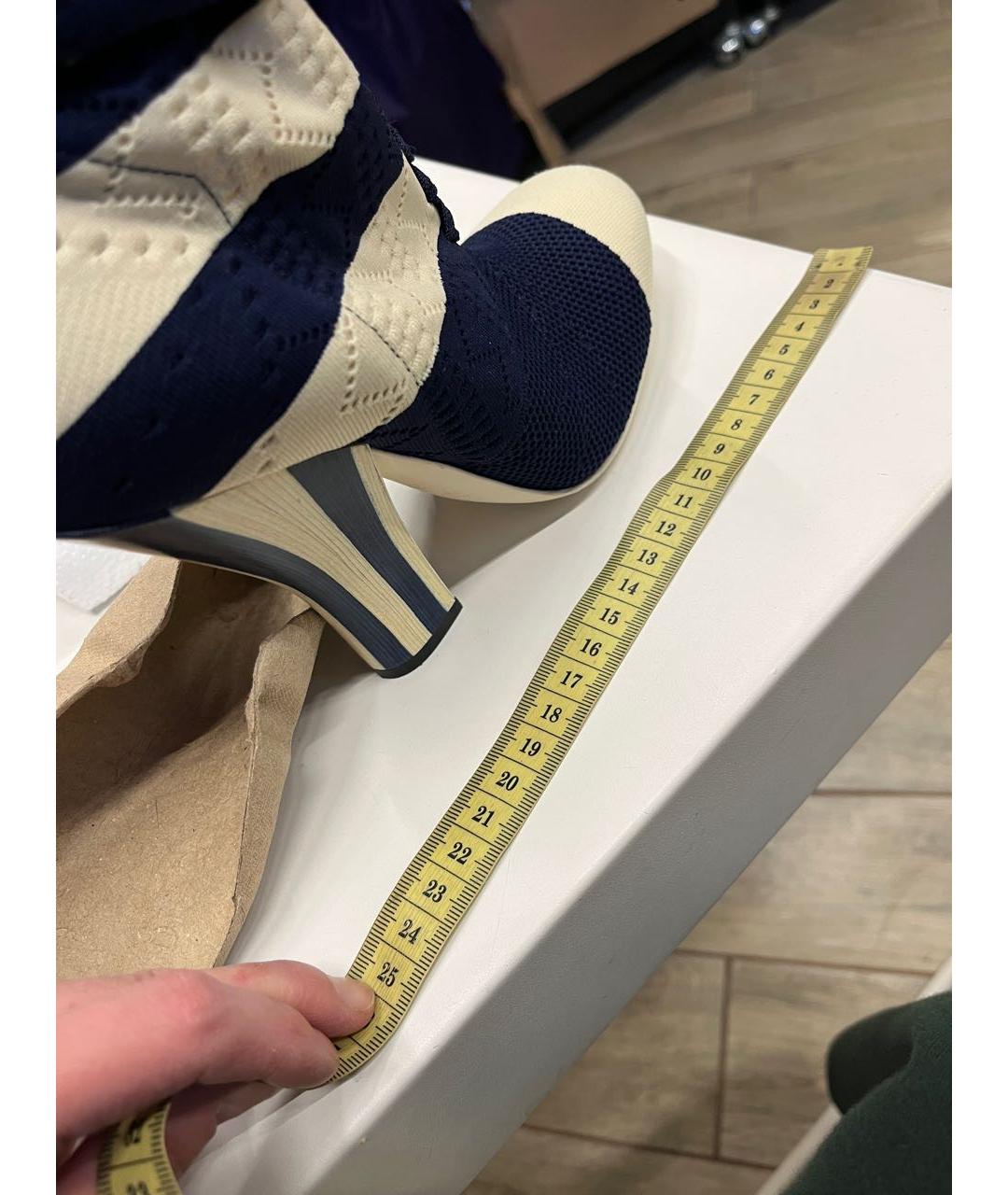 FENDI Мульти текстильные ботильоны, фото 7