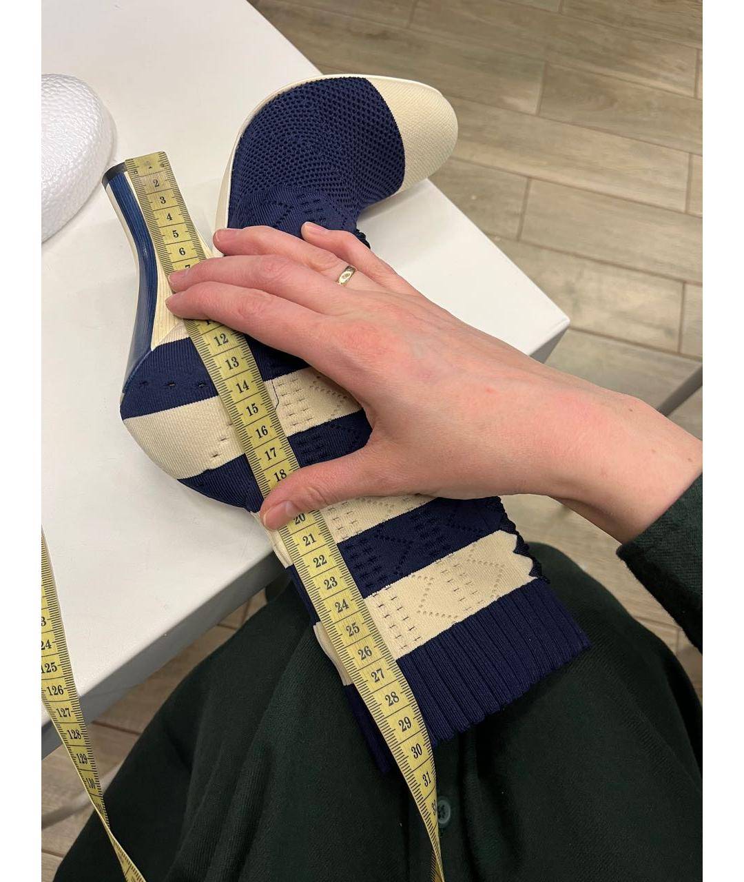 FENDI Мульти текстильные ботильоны, фото 6