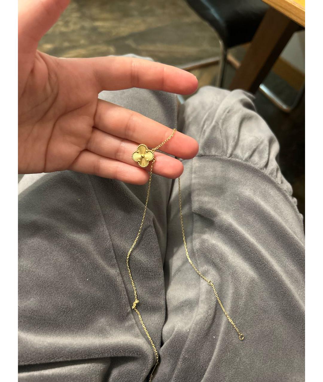 VAN CLEEF & ARPELS Золотое колье из желтого золота, фото 2