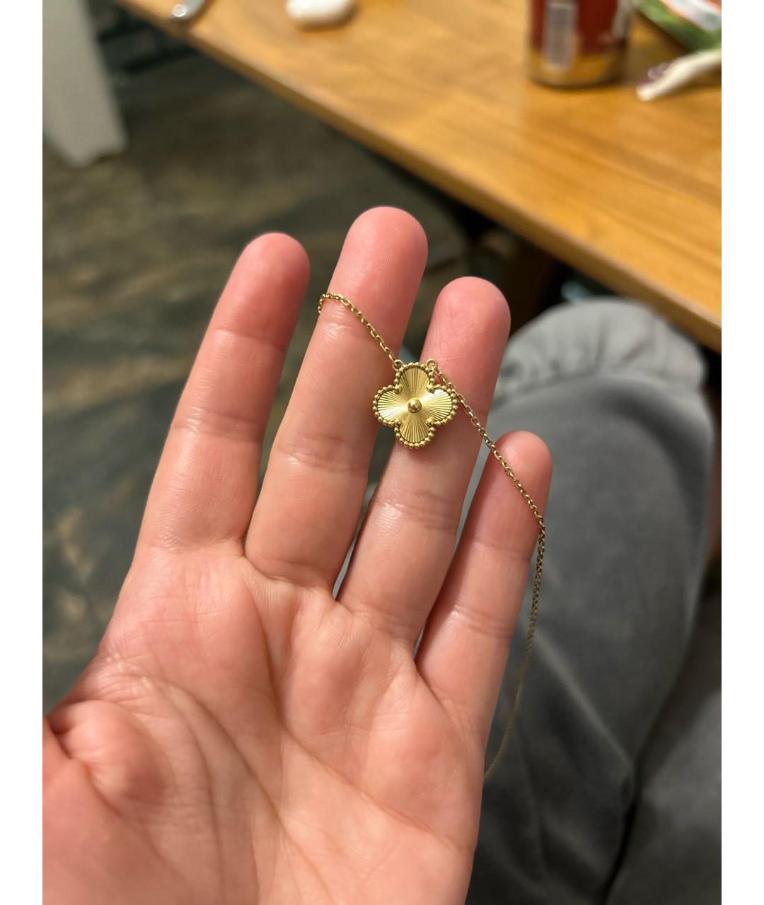 VAN CLEEF & ARPELS Золотое колье из желтого золота, фото 3