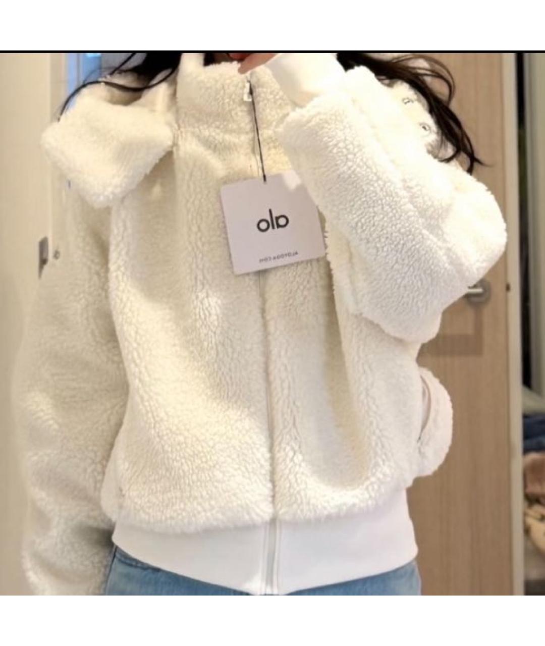 ALO YOGA Белая куртка, фото 7