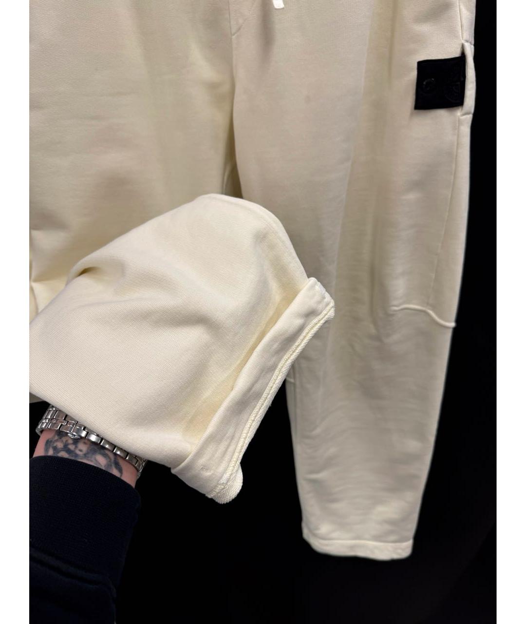 STONE ISLAND SHADOW PROJECT Бежевые хлопковые повседневные брюки, фото 5