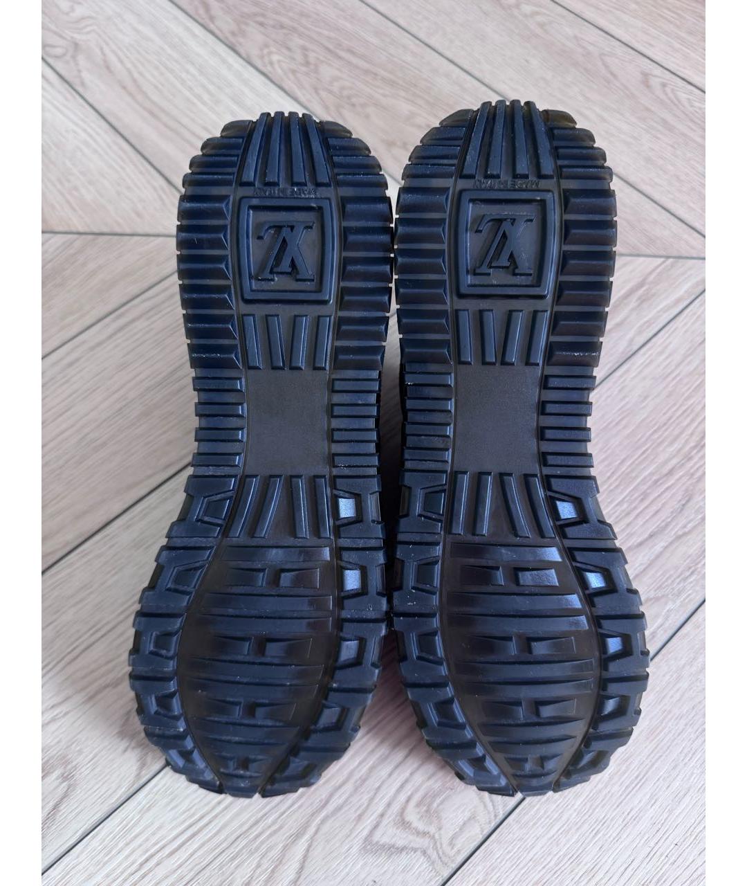 LOUIS VUITTON Черные кроссовки, фото 8