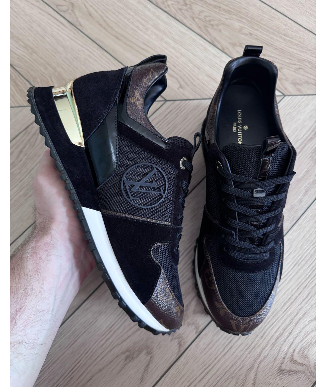 LOUIS VUITTON Черные кроссовки, фото 9