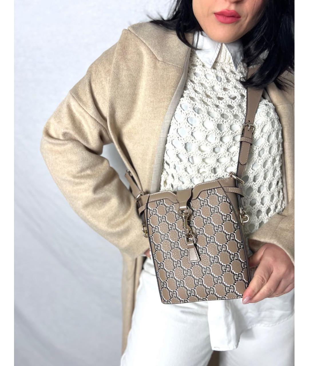 GUCCI Бежевая сумка через плечо, фото 4