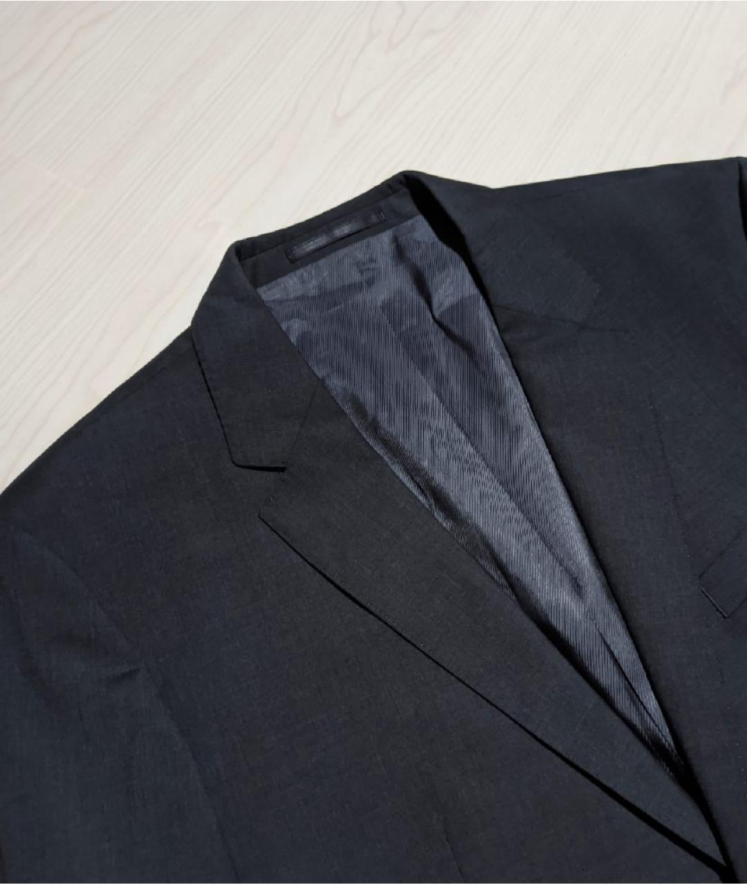 HUGO BOSS Антрацитовый шерстяной пиджак, фото 3