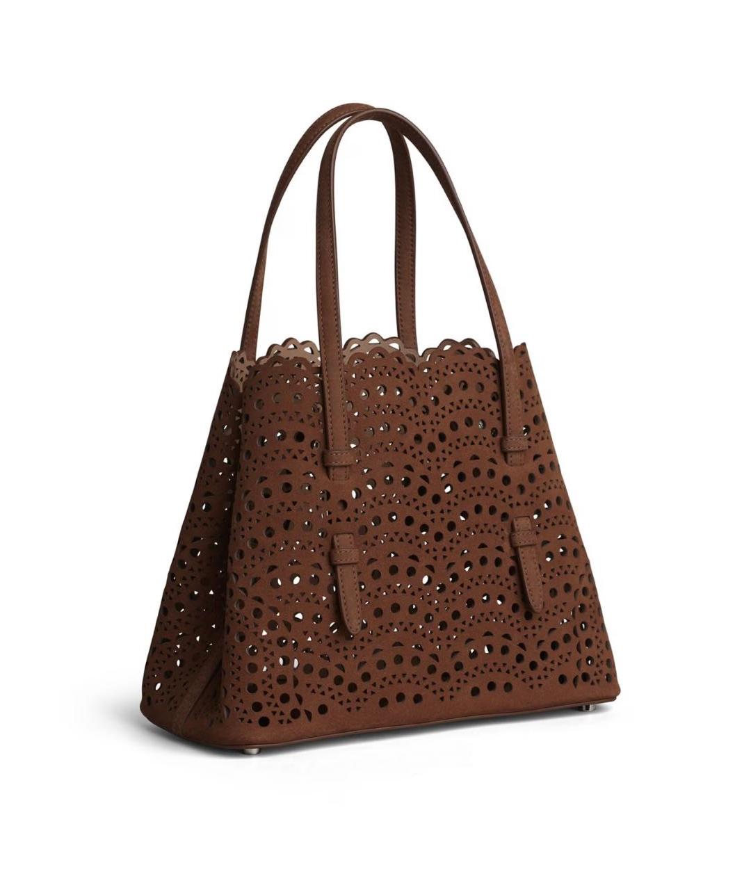 ALAIA Коричневая сумка с короткими ручками, фото 2