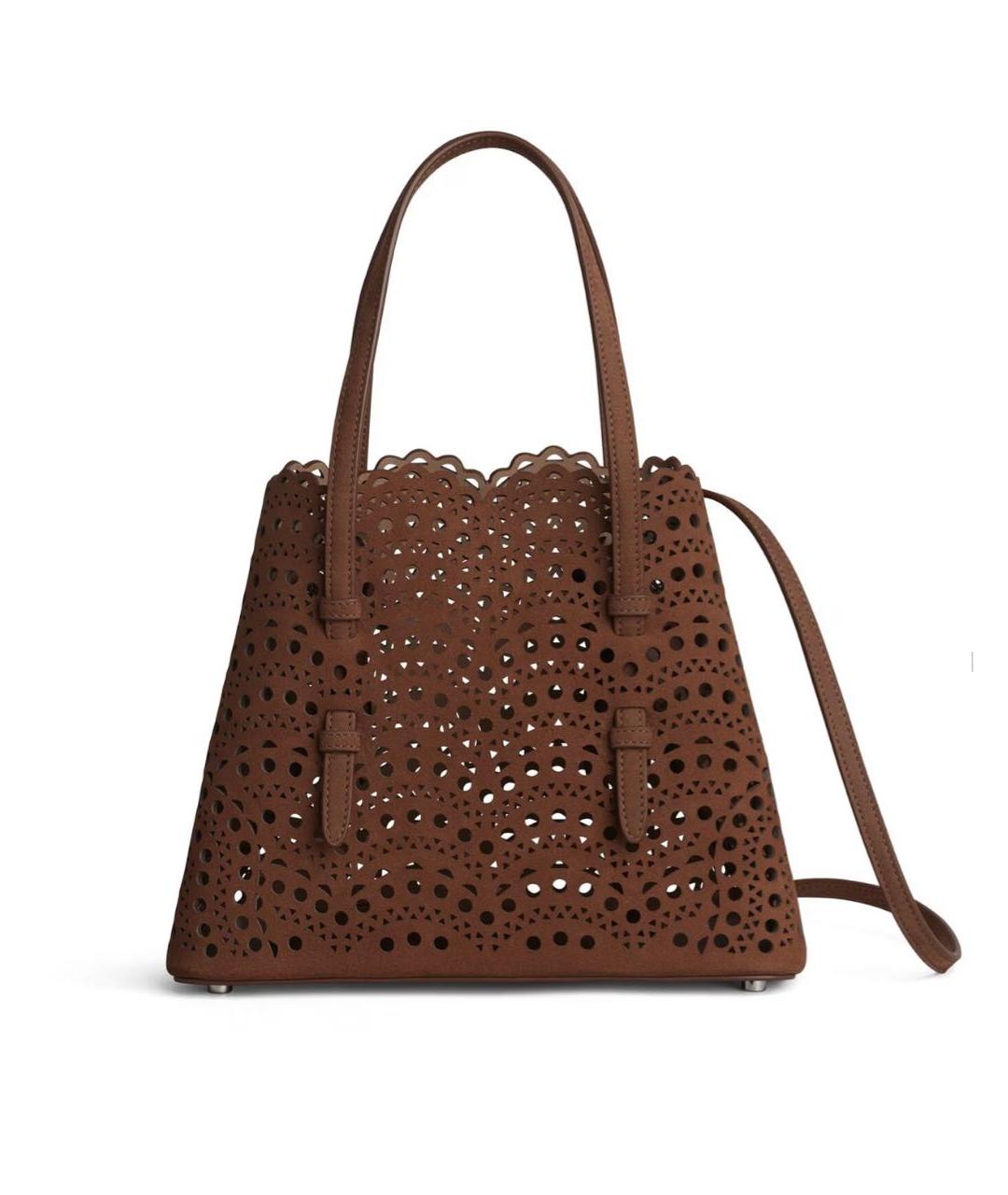 ALAIA Коричневая сумка с короткими ручками, фото 1