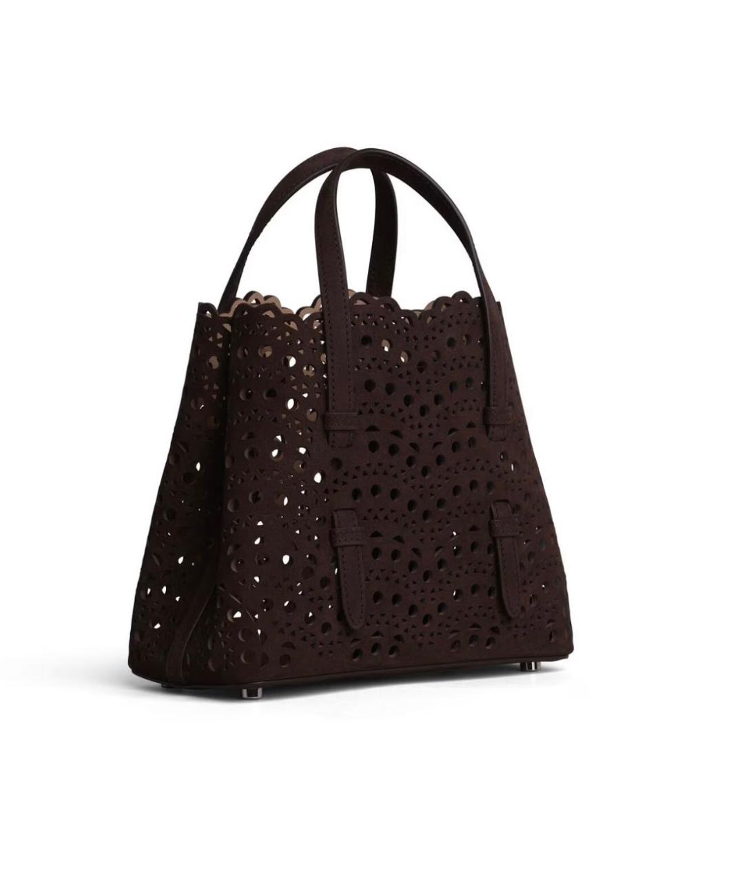 ALAIA Коричневая сумка с короткими ручками, фото 2