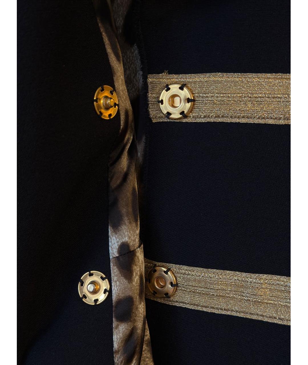 DOLCE&GABBANA Черное шерстяное пальто, фото 5