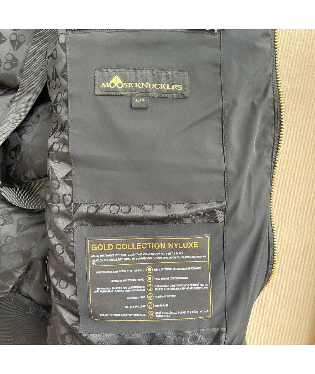 MOOSE KNUCKLES Черная куртка, фото 7
