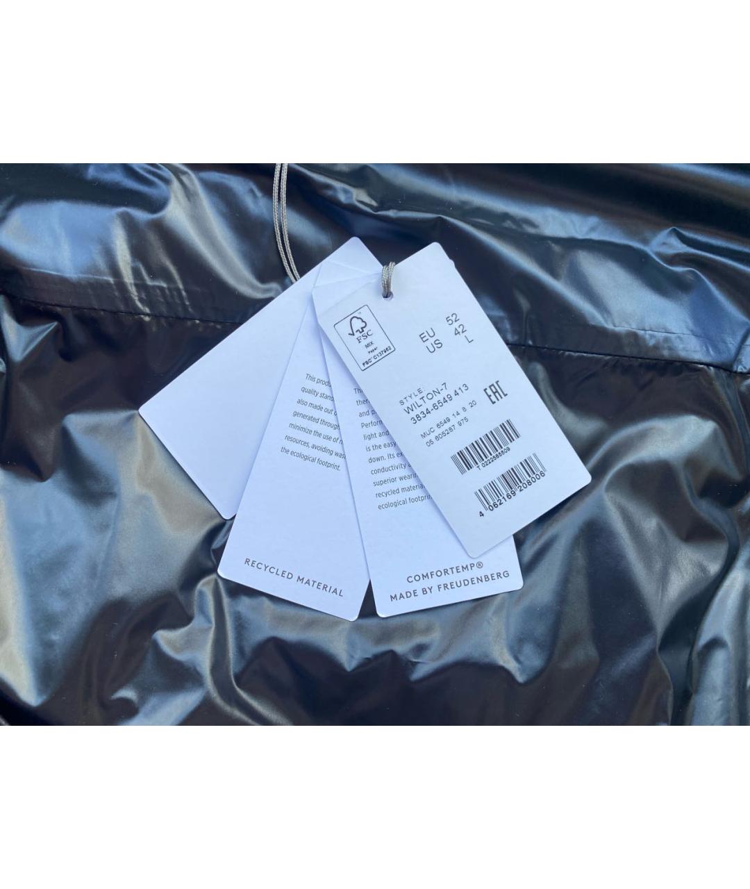 BOGNER Черный полиамидовый жилет, фото 8