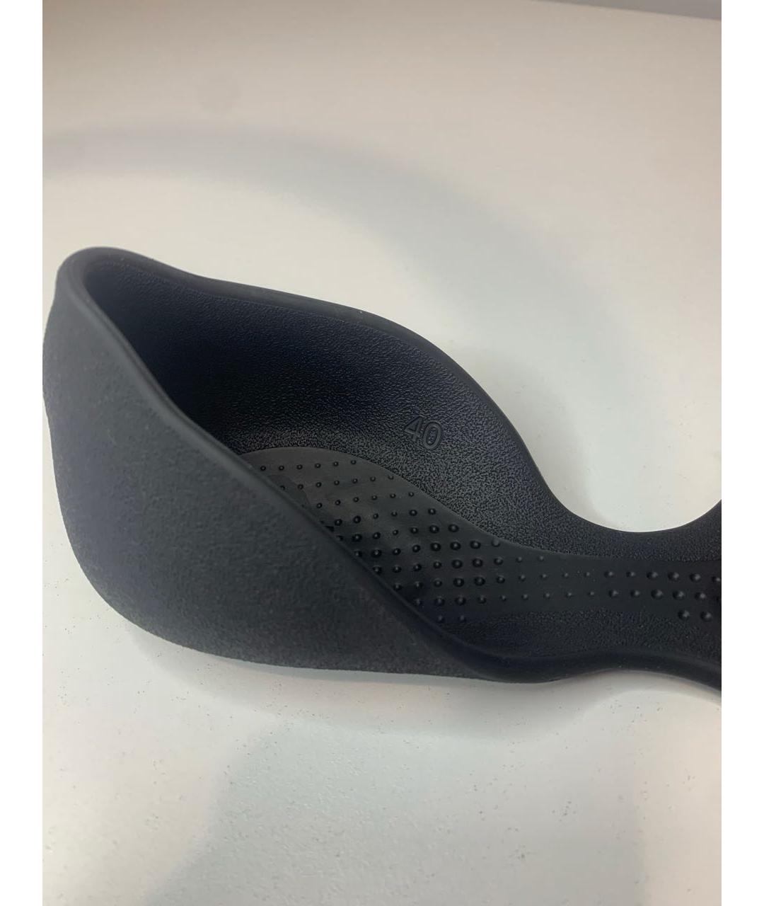 BALENCIAGA Черные шлепанцы, фото 6