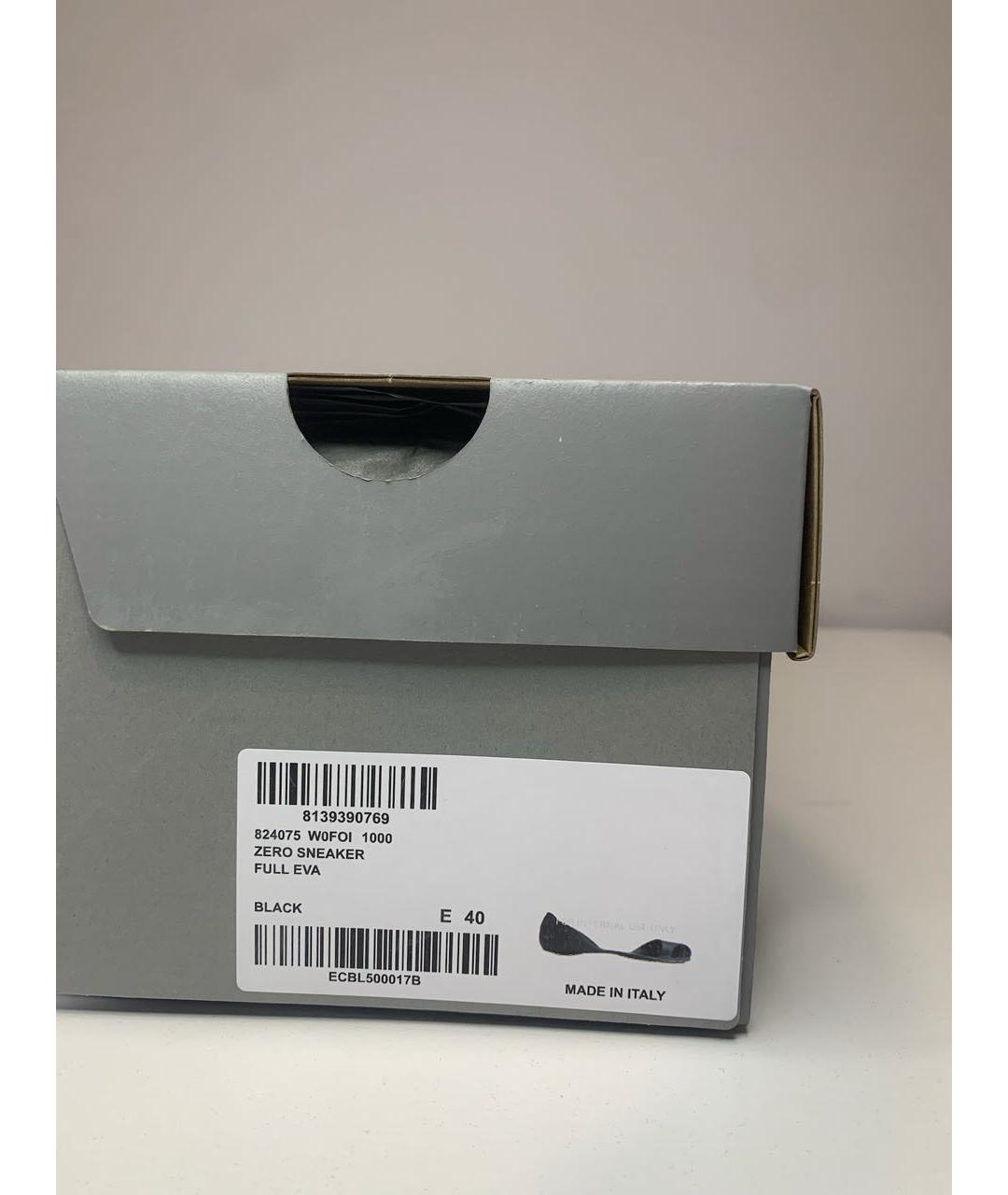 BALENCIAGA Черные шлепанцы, фото 5