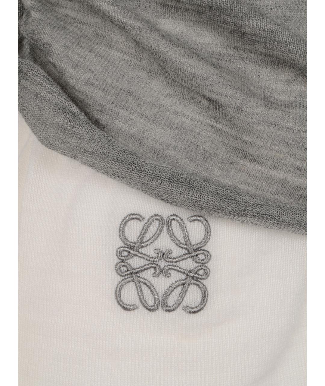 LOEWE Серый кашемировый джемпер / свитер, фото 3