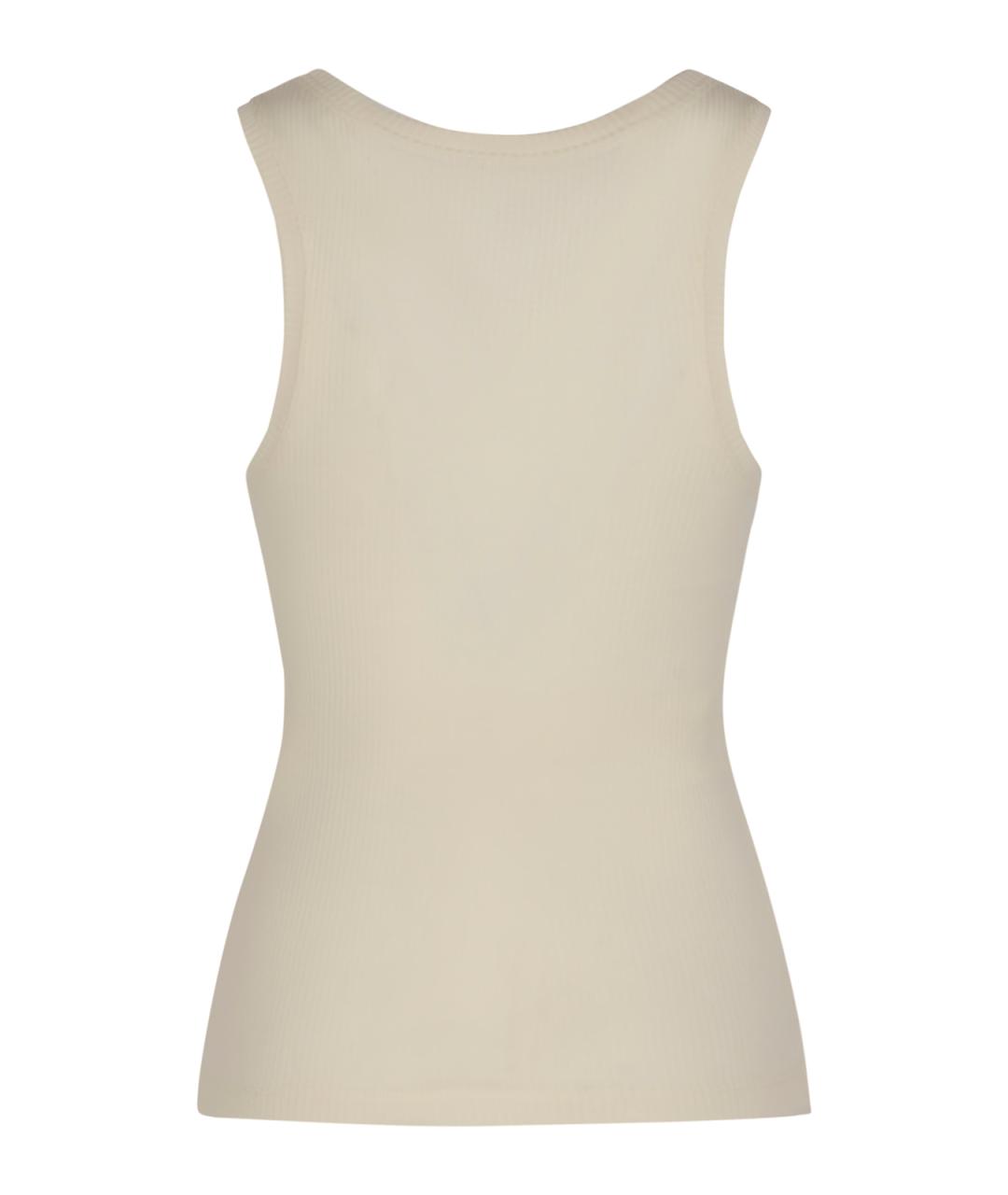 LOEWE Белая шелковая майка, фото 2