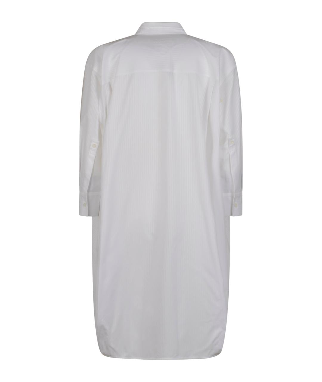 LOEWE Белое хлопковое повседневное платье, фото 2