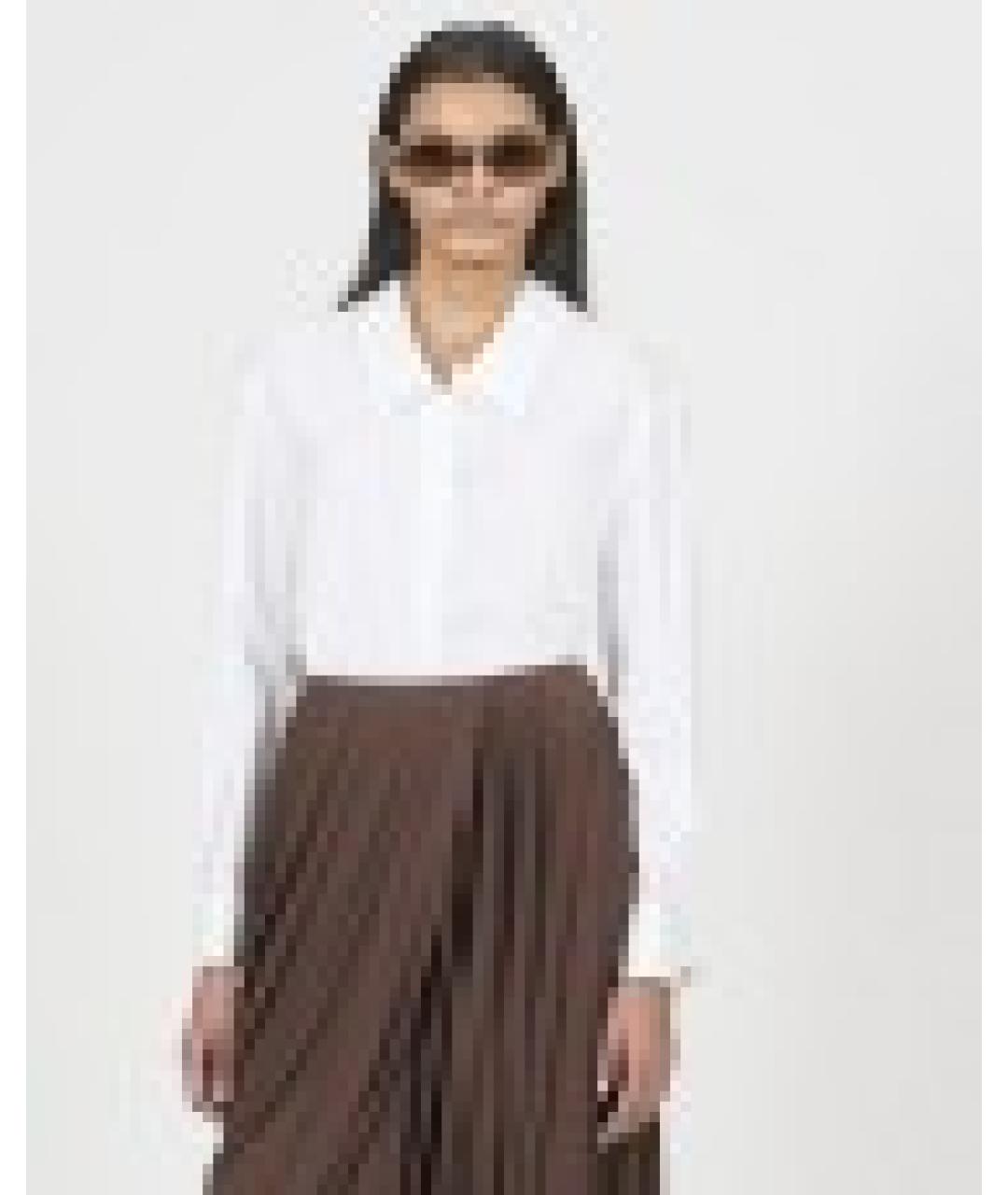 LOEWE Белая хлопковая рубашка, фото 4