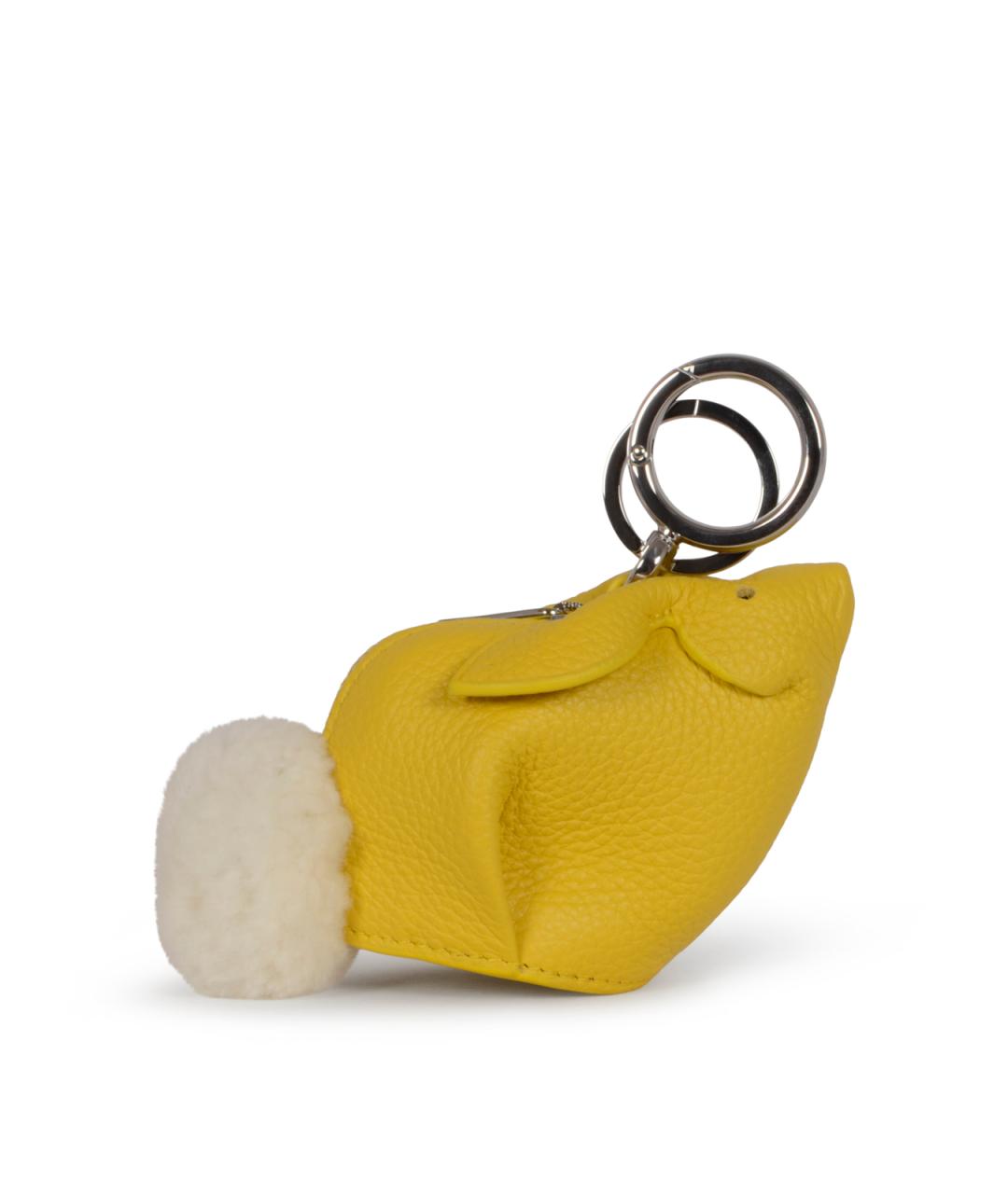 LOEWE Желтый брелок, фото 2