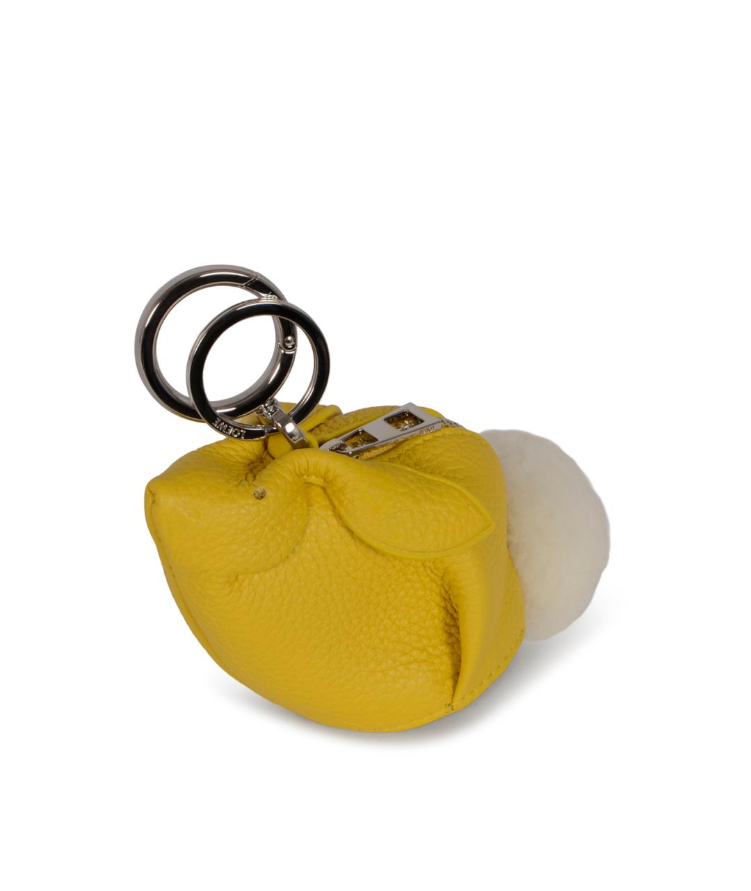 LOEWE Желтый брелок, фото 3