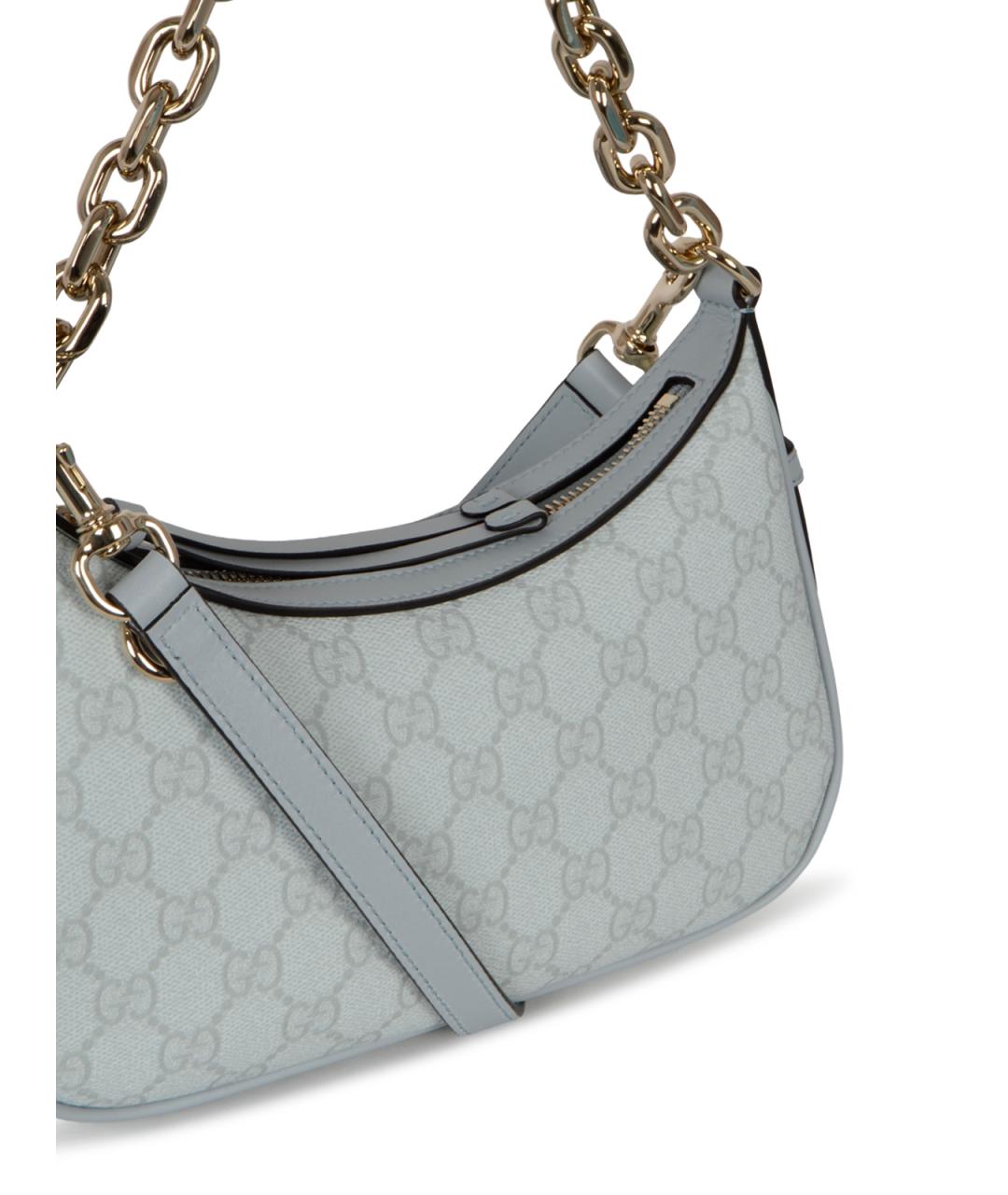 GUCCI Голубая сумка через плечо, фото 4