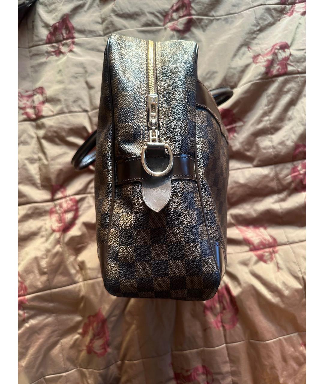 LOUIS VUITTON Коричневый портфель, фото 3