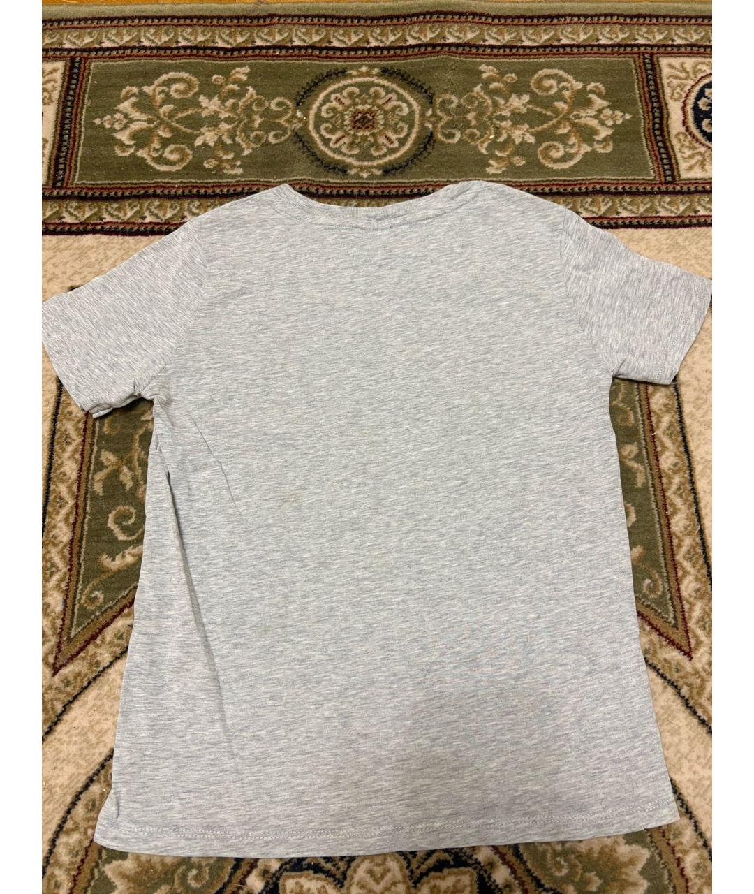 KENZO KIDS Серая хлопковая детская футболка, фото 2