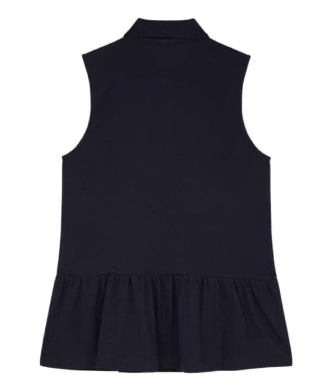 PS BY PAUL SMITH Темно-синяя хлопковая жилетка, фото 2