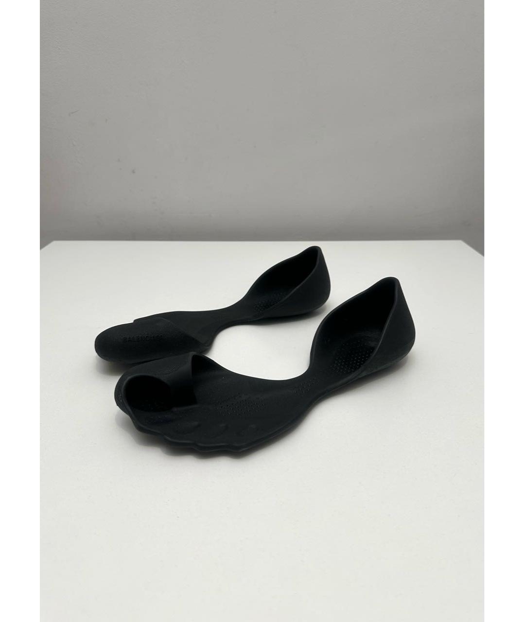 BALENCIAGA Черные шлепанцы, фото 2