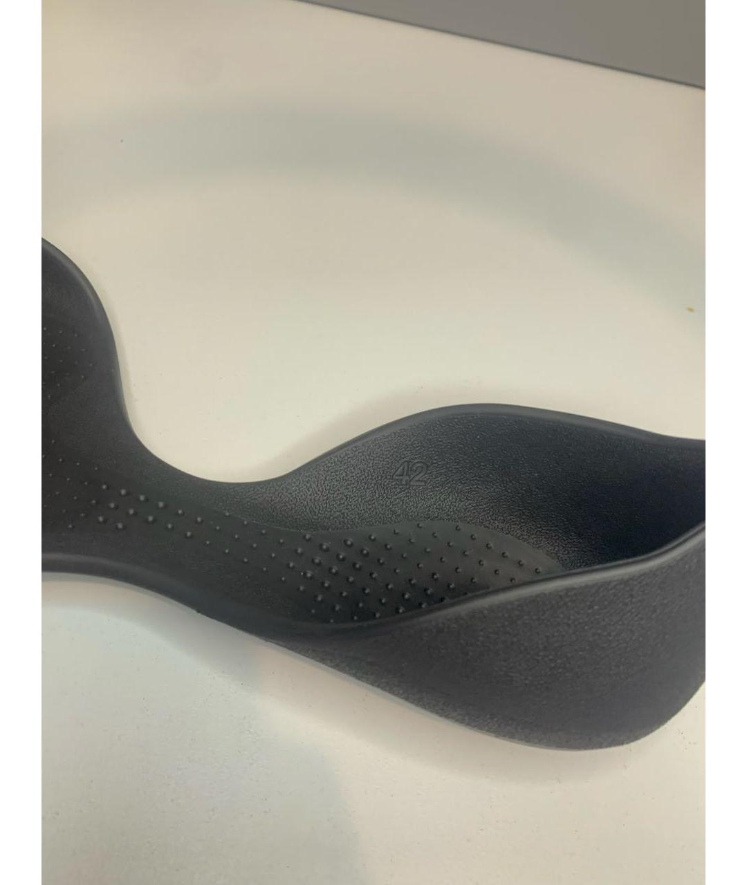 BALENCIAGA Черные шлепанцы, фото 7