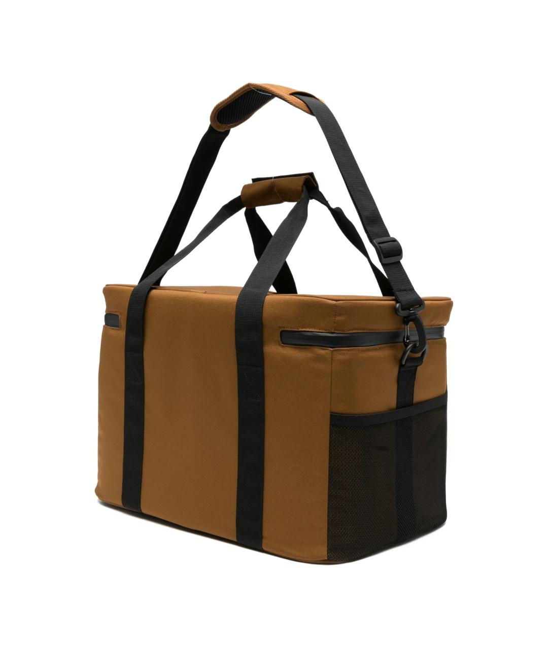 CARHARTT WIP Коричневая синтетическая сумка тоут, фото 2