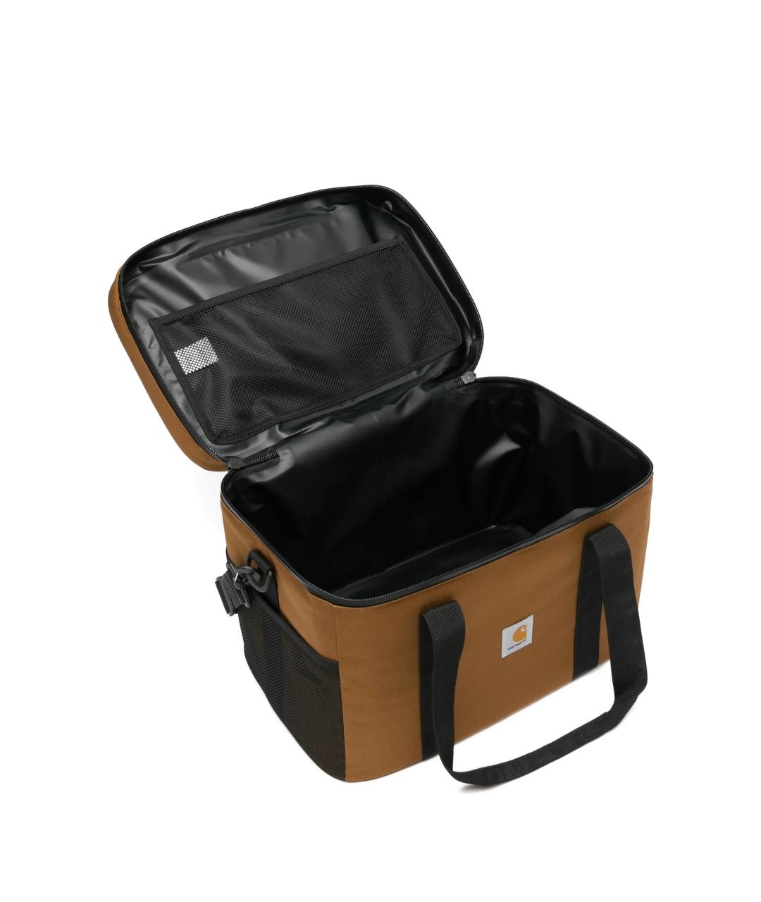 CARHARTT WIP Коричневая синтетическая сумка тоут, фото 3