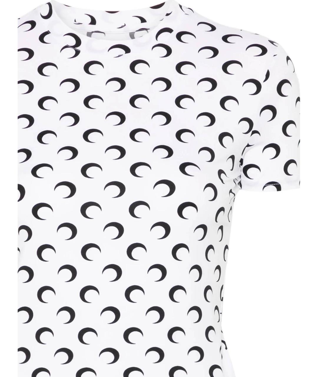 MARINE SERRE Белая футболка, фото 2