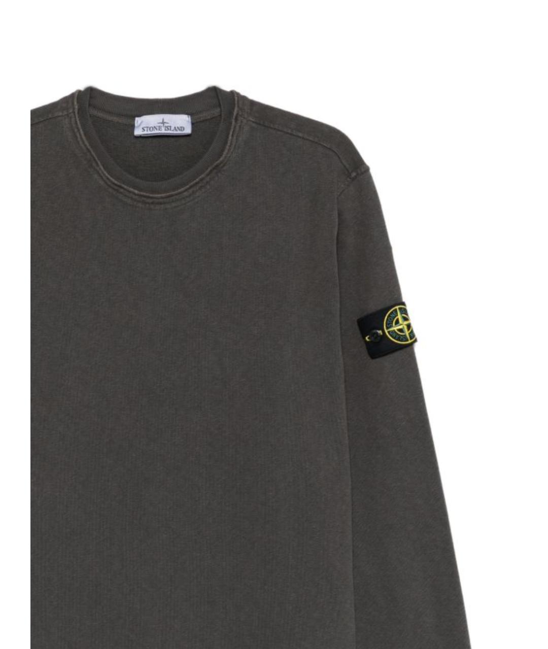 STONE ISLAND Хлопковый джемпер / свитер, фото 2