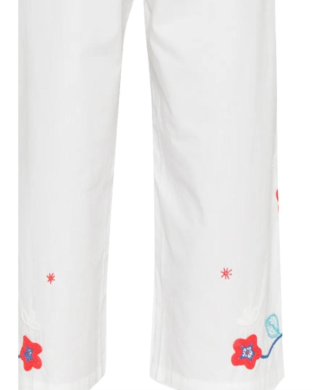 FORTE FORTE Белые прямые брюки, фото 3