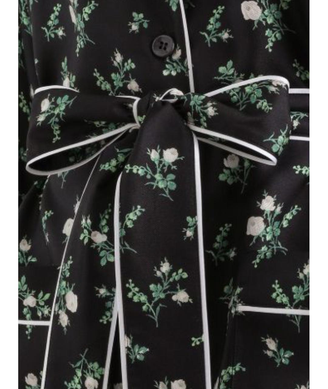 DOLCE&GABBANA Черная шелковая рубашка, фото 2