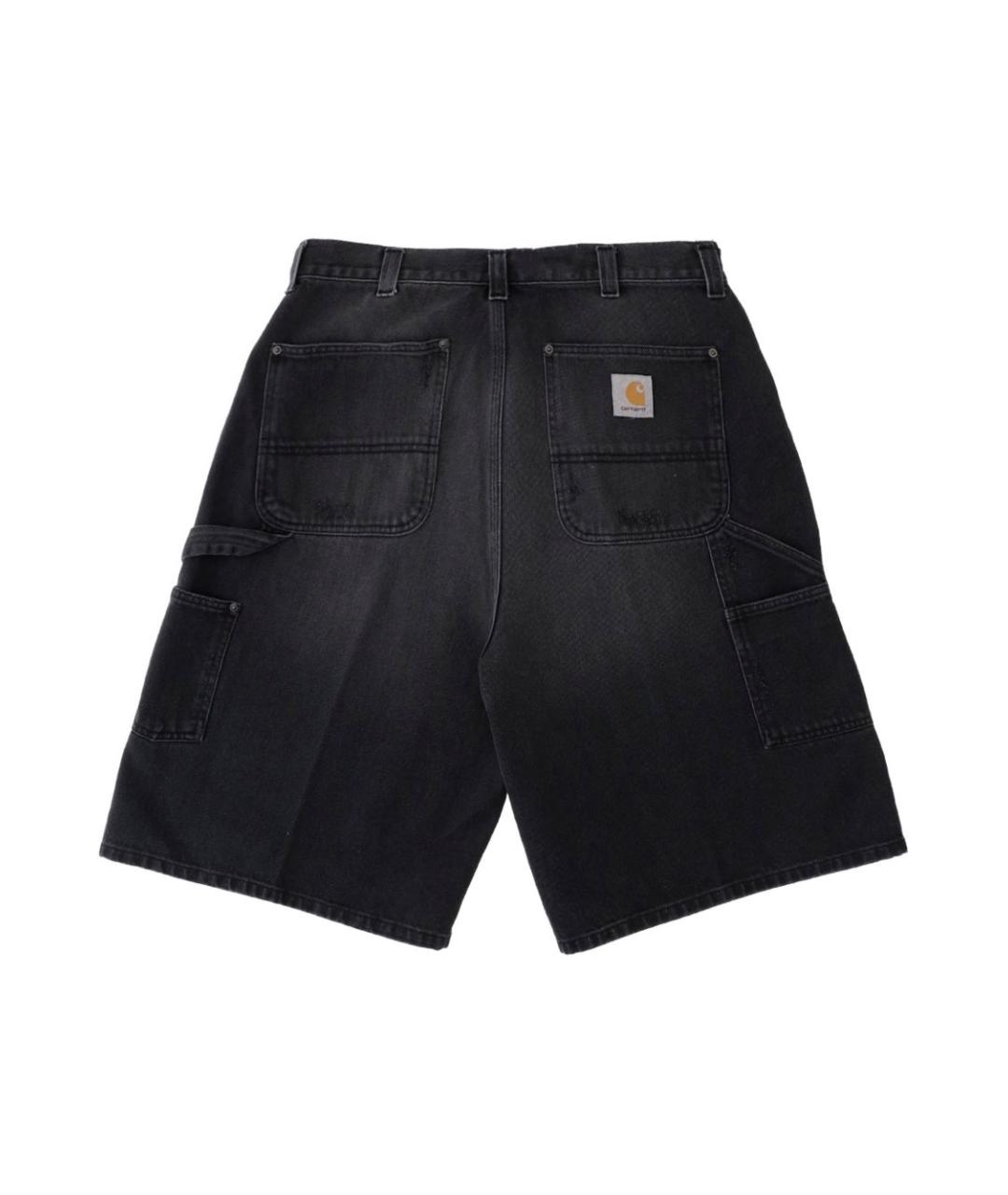 CARHARTT WIP Черные хлопковые повседневные брюки, фото 3