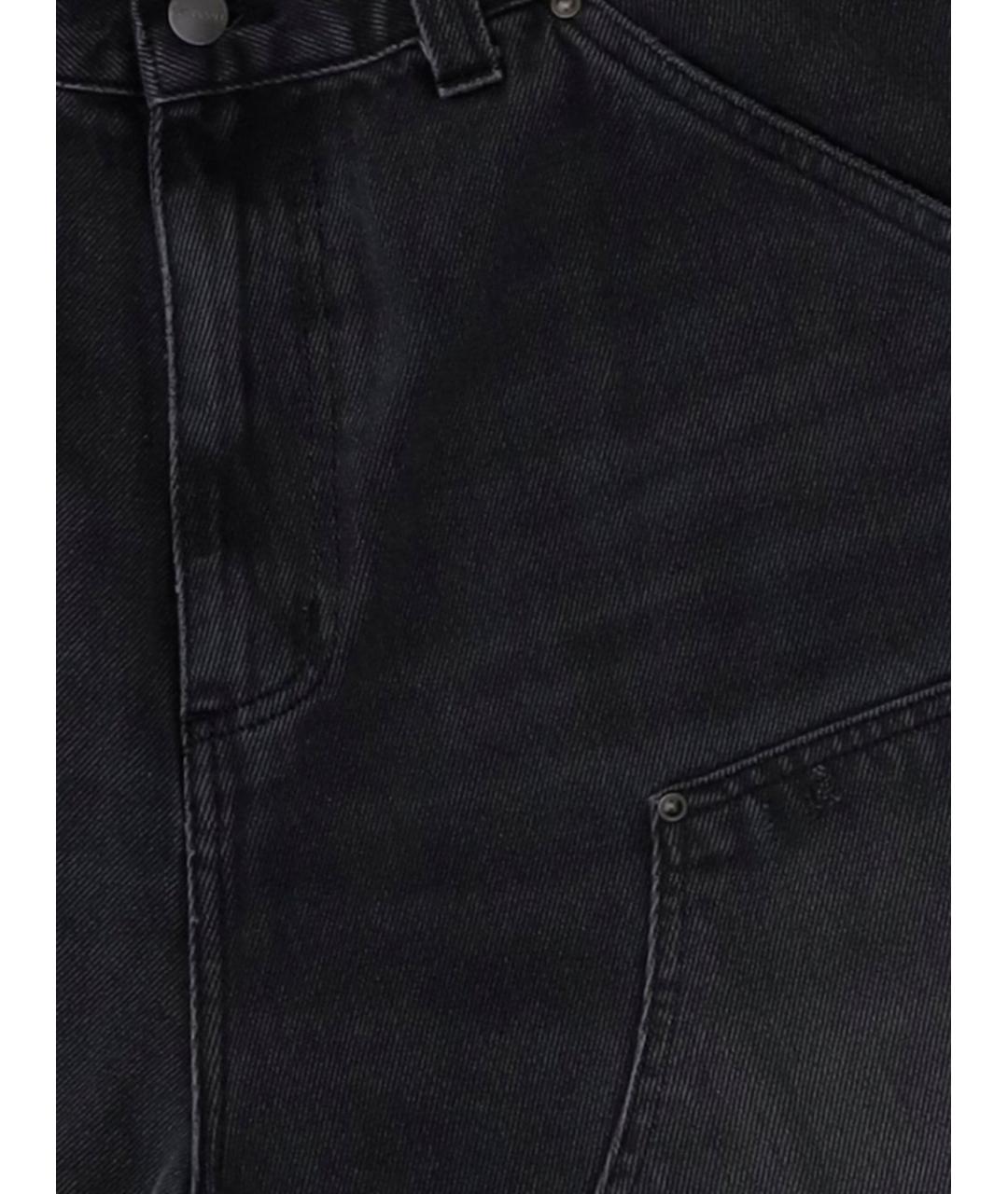 CARHARTT WIP Черные хлопковые повседневные брюки, фото 2