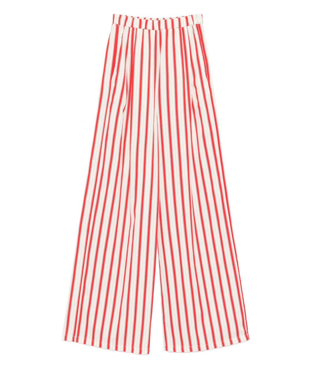 FORTE FORTE Красные прямые брюки, фото 1