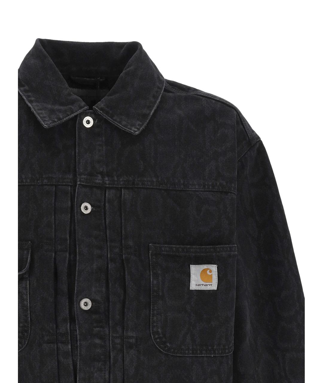 CARHARTT WIP Черная хлопковая куртка, фото 2