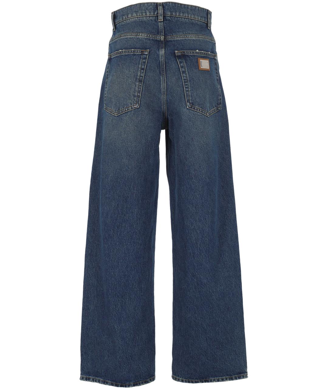 DOLCE&GABBANA Хлопковые прямые брюки, фото 3