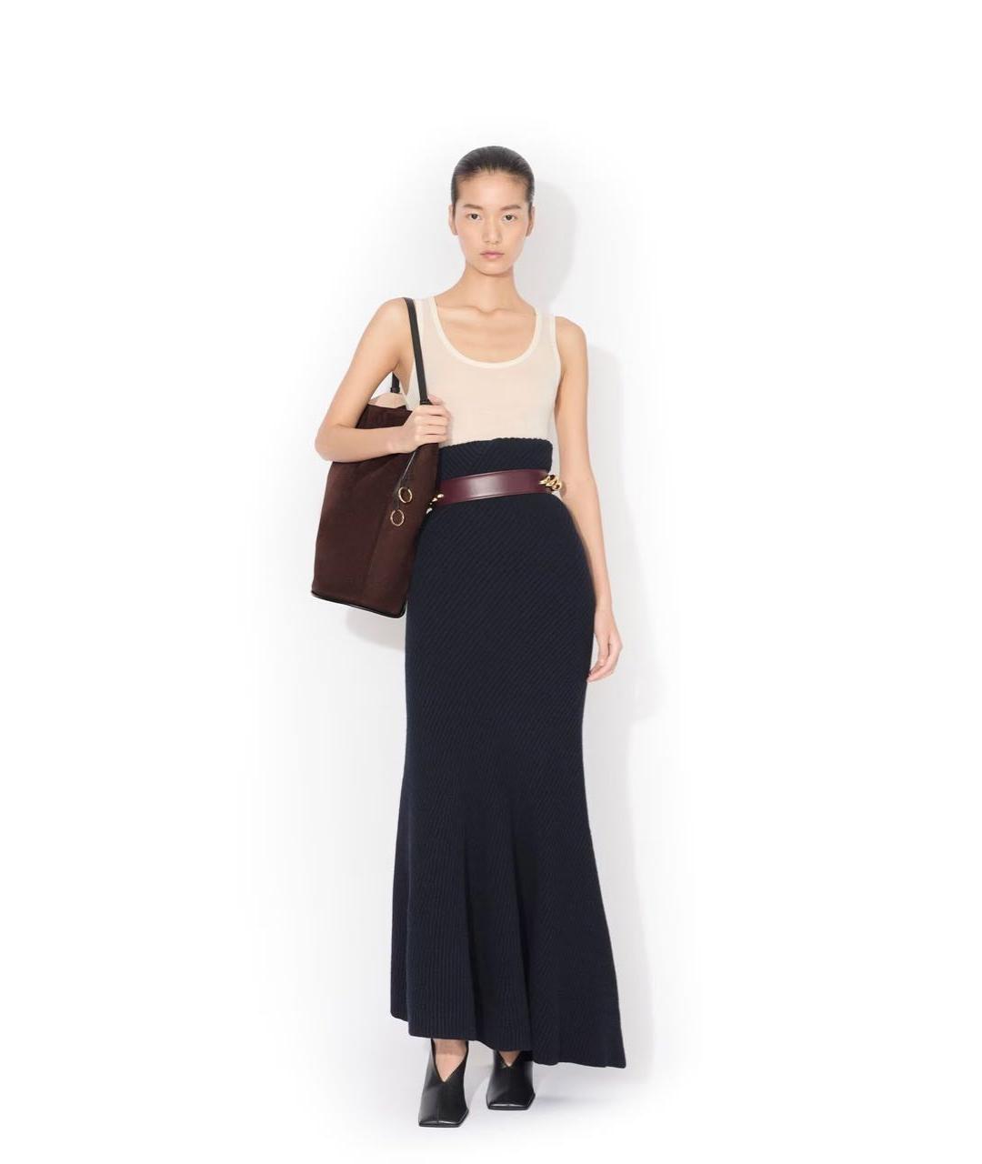 ALAIA Коричневая замшевая сумка через плечо, фото 4