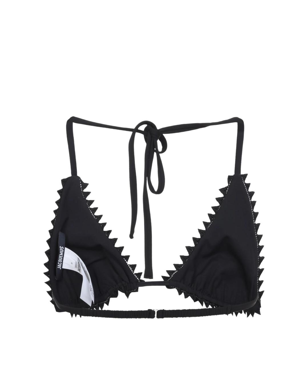 JACQUEMUS Черный полиамидовый купальник, фото 3