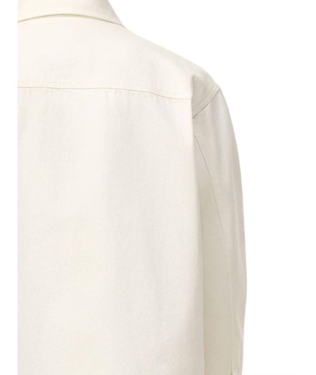 Ami Paris Бежевая полиэстеровая куртка, фото 3