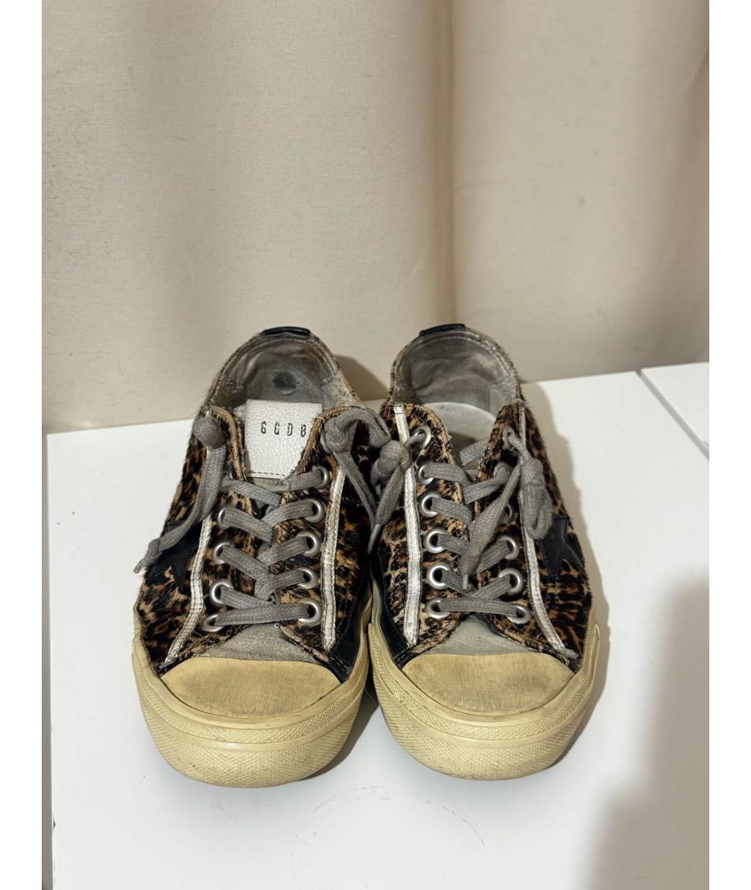 GOLDEN GOOSE DELUXE BRAND Коричневые кеды, фото 2